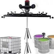 IBC Agitator,Stand Paint Mixer,Paint Stirring Machine 3280W Electric Tank Mixer Machine with Support Hanger,Folding Propeller,for Viscous Liquid Ink Dye Chemicals