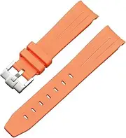 [KAVJU] For Omega Swatch Joint Planet Series Moon Mercury Curved Rubber Strap For Moonswatch Watch Curved No Gap Rubber Strap Men Women 20MM Watchbands