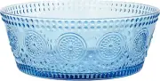 Boston International - Sky Blue Codi Glass Bowl Lg - TEL25124