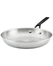 KitchenAid 5-Ply Clad Stainless Steel Induction Frying Pan