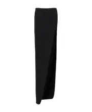 Ann Demeulemeester Janita Asymmetrical Front Split Skirt IT40,IT44,IT42,IT38,IT46 Black