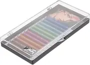 Ipetboom Colored Eyelash Extensions Natural Looking False Lashes for Beginners Easy to Apply