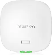 HPE Networking Instant On Access Point AP32 2x2 WiFi 6E Indoor Wireless Access Point | Secure, Tri-Band, Future Ready | Power Source Not Included | RW Rest-of-World Model (S1T23A)