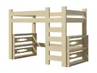 Loft Bed Plans DIY For Kids College Dorm Woodworking Furniture Build Your Own
