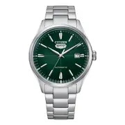 Citizen Dress Automatic Men's Green Watch NH8391-51X Stainless Steel 4974374312525