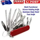 Multi Tool Multifunction Folded Pocket Swiss Army Knife Survival Camping AU