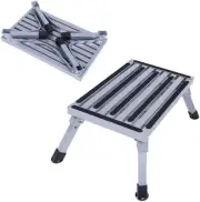 Aluminium Portable Folding Step Stool Caravan Accessories Ladder Camper Trailer