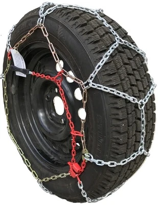 Snow Chains 185R13 185 13 ONORM Diamond Tire Chains set of 2