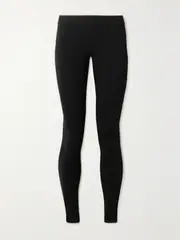[James Perse] James Perse - Stretch-pima Cotton Jersey Leggings - Black - 3 3 Black
