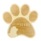 Papillon I plywood coaster Art-Dog