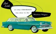 1955 Chevrolet Station Wagon Sales Brochure