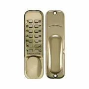 Borg Digital Door Lock BL2200PB 60mm Backset Knob Keyless Entry Hold Back PB