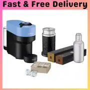 Nespresso De'Longhi Vertuo POP Summer Value Pack Coffee Machine Milk Frother