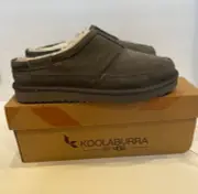 KOOLABURRA By UGG Men's GRAISEN Slippers Size 9 Stone Grey #1115871