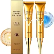 Firming Lifting Eye Cream, Dark Circle Correcting Treatment, Diminishes Puffiness and Under Eye Bags, Anti-Aging Care for Fine Lines, Brightening Eye Serum, Gentle for Delicate Skin. (2PCS)