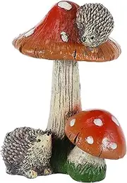 LIFKOME Adorable Resin Mushroom Figurine 1pc Ceramic Mushroom Ornament for Micro Landscape Artware