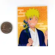 Naruto Uzumaki Sasuke's Birthday Clear Acrylic Photo Card Naruto Shippuden