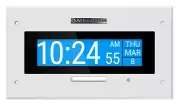 PoE+ Indoor Wall Mount LCD Endpoint with Talkback Microphone and LED Flasher