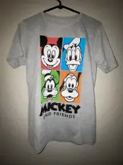 Disney Mickey Mouse & Friends Donald Duck Goofy Pluto T Shirt XL (R3)