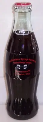 Coca-Cola Columbus Syrup Branch Winning with Teamwork Coke Bottle Ohio 1997