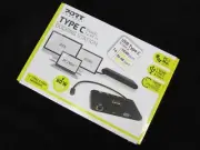 New Port Connect USB-C Docking Station VGA HDMI Mini DisplayPork 4K 30Hz LAN