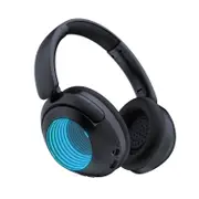 Laser Bluetooth Headphones With Infinity RGB Lights (Black)