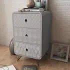 Bedside Cabinet 3 Drawer Bedroom Storage Unit Nightstand Side Lamp Table Dresser