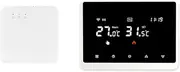 Smart WiFi Thermostat,Tuya RF Wireless Temperature Controller for Gas Boiler Water Heating,Works with Home Control