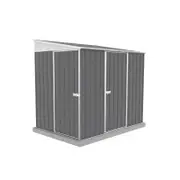 Absco Sheds 1.52mW x 2.26mD x 2.06mH Monument Narrow Double Door Garden Shed