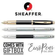Sheaffer 100 Series Fountain Pens F or M Nibs - Choose Colour