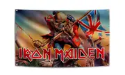 Iron Maiden Flag Banner 3X5 Ft Heavy Metal Band Fans Room Decoration Flag FTRSE494