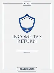 9 x 12 Open End Tax Envelopes - 24lb. Bright White - Preprinted Income Tax Return Design (250 Qty.) | Easily Send and Organize Important Tax Documents This Tax Season | 8193-TAX-250