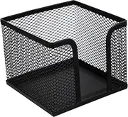 PAMINGONO Memo Pad Holder with Mesh Design Multi Functional Napkin and Pencil Organizer Material for Office Home and School Stylish Desktop Storage