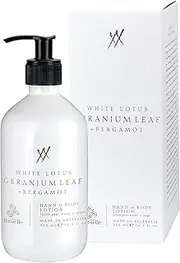 [Urban Rituelle] Alchemy Hand & Body Lotion, 500ml - Moisturiser with White Lotus, Geranium Leaf & Bergamot, Enriched with Rosehip, Avocado, Argan, Cucumber & Chamomile, Hydrates & Nourishes Skin