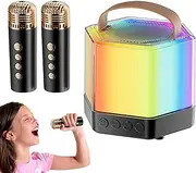 Portable Karaoke Speaker Set | Wireless Microphone Karaoke System | Karaoke Speaker, Karaoke Machine, Outdoor Karaoke Speaker Family Karaoke Set For Wedding Karaoke Entertainment