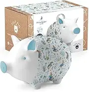 Ceramic Kids Piggy Bank Beatrix Potter Peter Rabbit Girls Boys Money Box