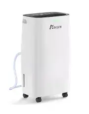 32-Pint Dehumidifier for Basement and Large Room - 2100 Sq. Ft, Quiet Dehumid...