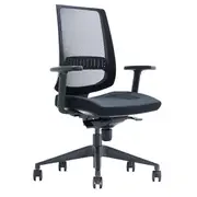 EVITA TASK CHAIR Executive Chair BLACK FABRIC