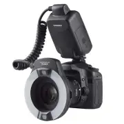YONGNUO YN-14EX YN14EX TTL Macro Ring Flash, LED Flash Light with Adapter Ring f