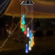 Solar Wind Chimes, Garden Outdoor Decorative Color-Changing Lights, is The 2.0