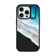 iPhone 16 Pro Impact Ring Stand Case MagSafe Compatible Bahama Beach Android Case by Ann Upton