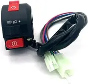 Multifunction Kill Headlight Electric Start Switch for 50cc 70cc 90cc 110cc 125cc 150cc ATV Quad Pit Bike Go Kart