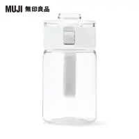 在飛比找momo購物網優惠-【MUJI 無印良品】攜帶式透明水壺/350ml
