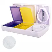Pill Cutter Box With 2 Storage Compartment