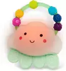 B. Toys- B. Baby – Baby Light-Up Cloud Rattle- Rain-Glow Squeeze- Teething Rattl