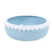 Cat Litter Box Half Enclosed Leakproof Proof Indoor Litter Tray For Pets
