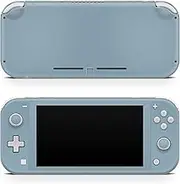 TACKY DESIGN Solid color Brown, Cream and Beige skin Compatible with Nintendo switch lite skin ,switch lite cover Vinyl 3m decal Cute Full wrap switch lite sticker (Blue)