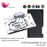 GPU Water Block For Nvidia GEFORCE RTX 3090 Founders Edition Backplate RGB aRGB