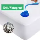 2022 Mattress Protector Terry Cotton Bed Matress Waterproof Single King Baby Cot