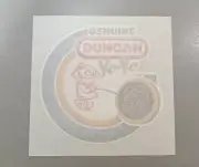 Vintage Genuine Duncan Yo-Yo Iron-On Transfer Application